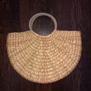 Straw Tote Bag